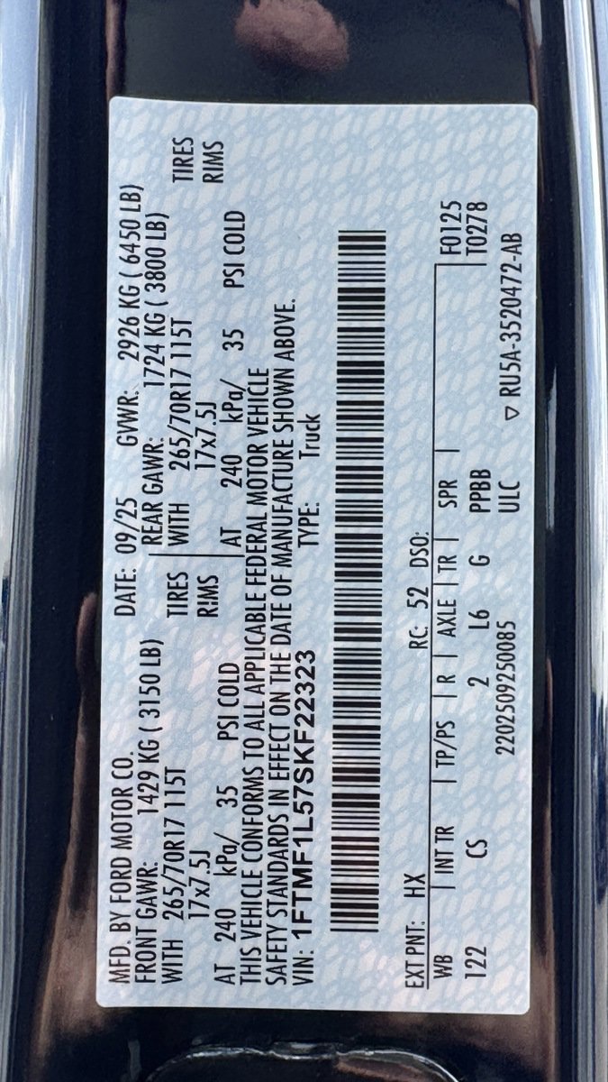 New 2025 Ford F150 XL image 7