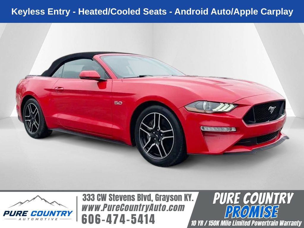 Used 2019 Ford Mustang GT Premium w/ Equipment Group 401A RWD image 1
