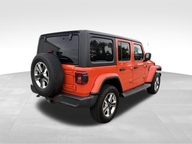 Used 2020 Jeep Wrangler Unlimited Sahara w/ Uconnect 4C Nav & Sound Group AWD/4WD image 17