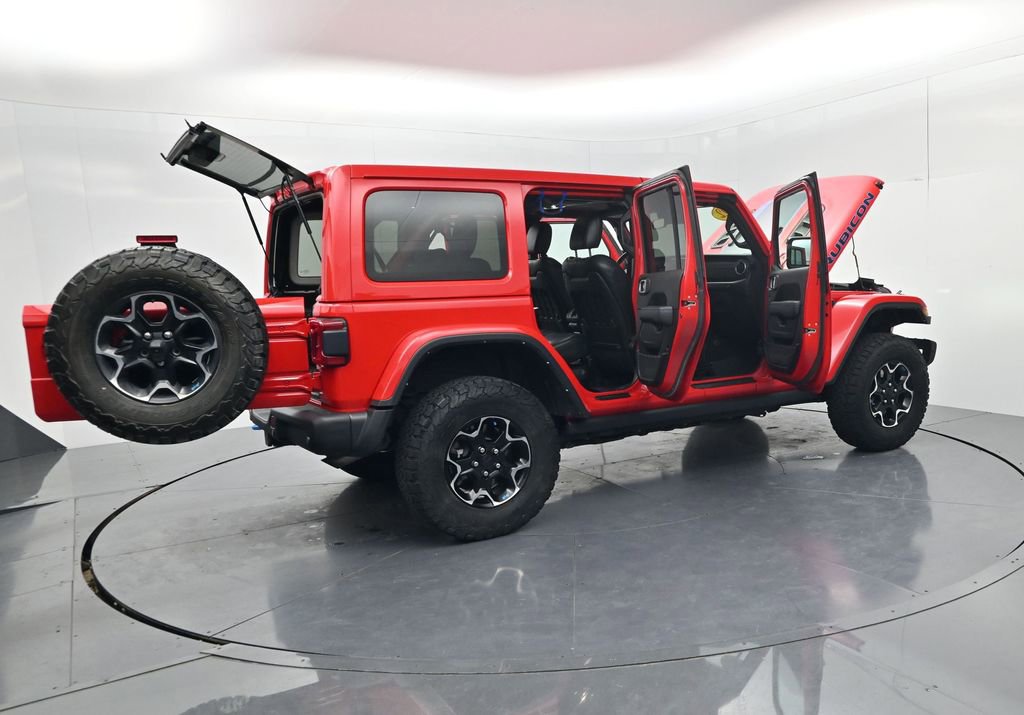 Used 2022 Jeep Wrangler Unlimited Rubicon 4xe w/ Steel Bumper Group image 52