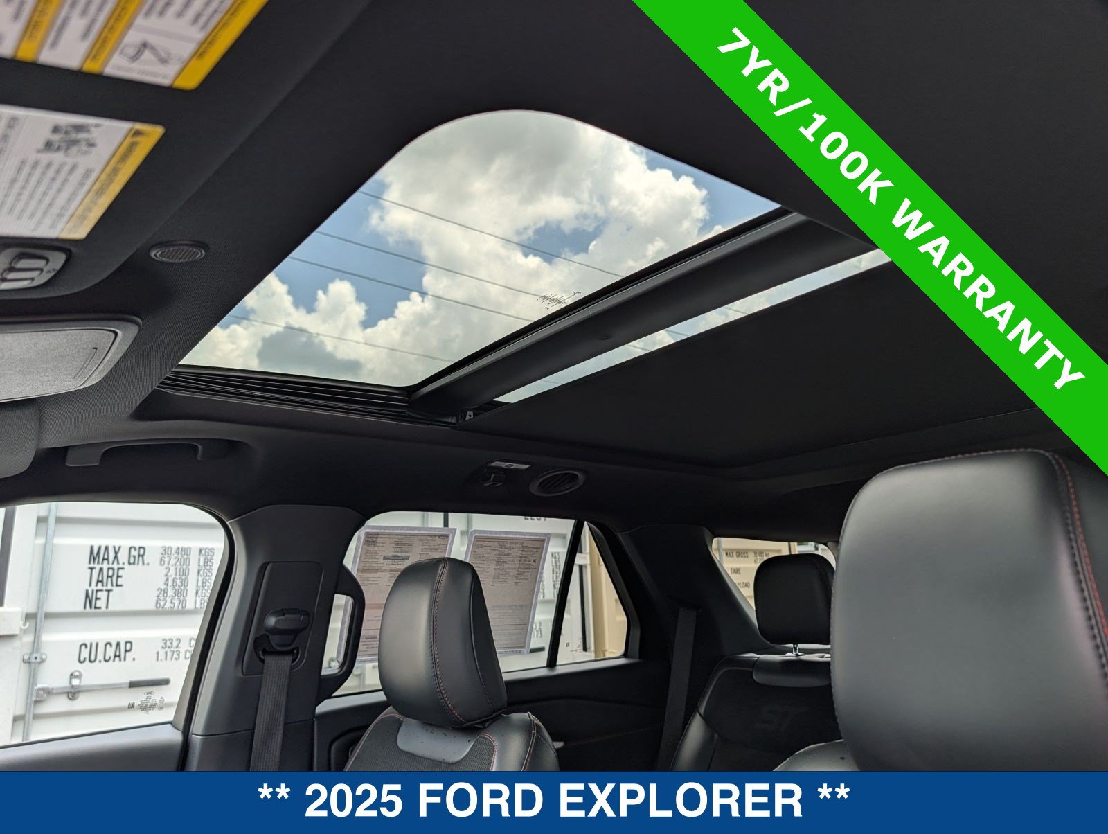 Certified 2025 Ford Explorer ST w/ Sun And Sound Package AWD/4WD image 25
