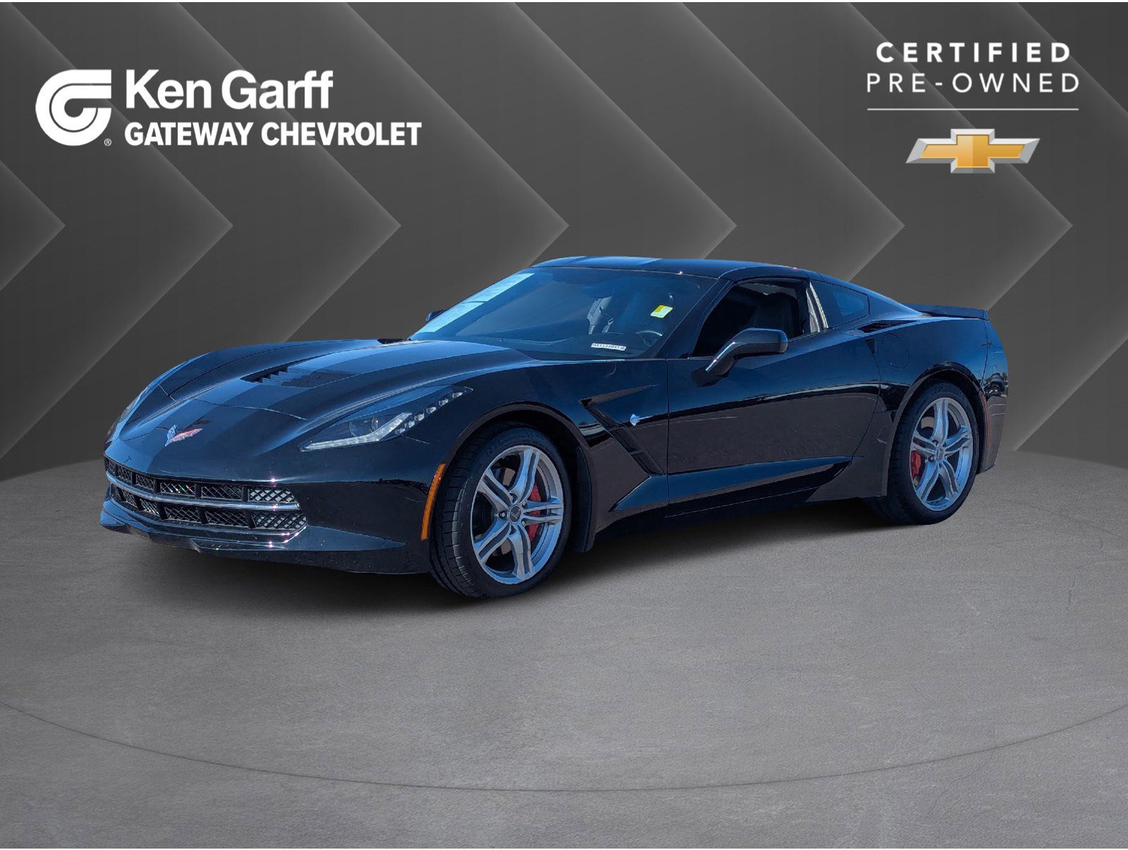Certified 2017 Chevrolet Corvette Stingray Coupe w/ 1LT image 1