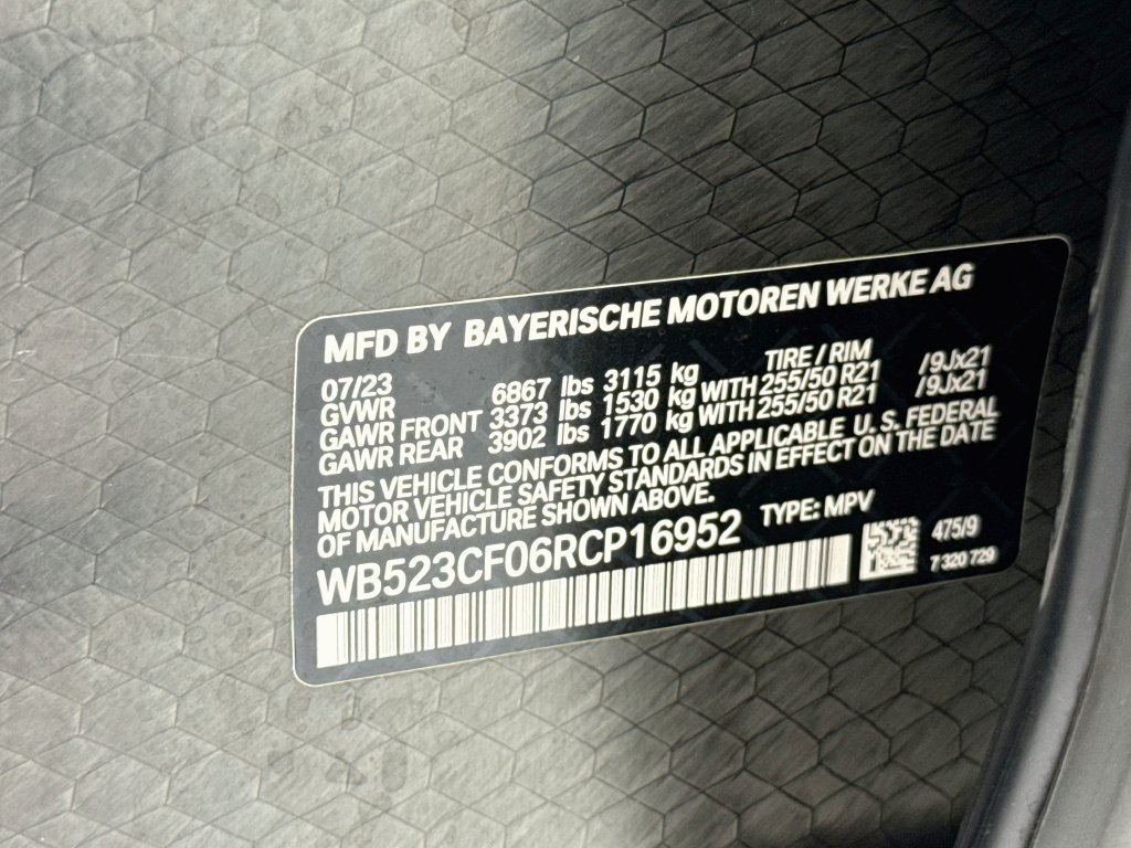 Certified 2024 BMW iX xDrive50 w/ Premium Package AWD/4WD image 33