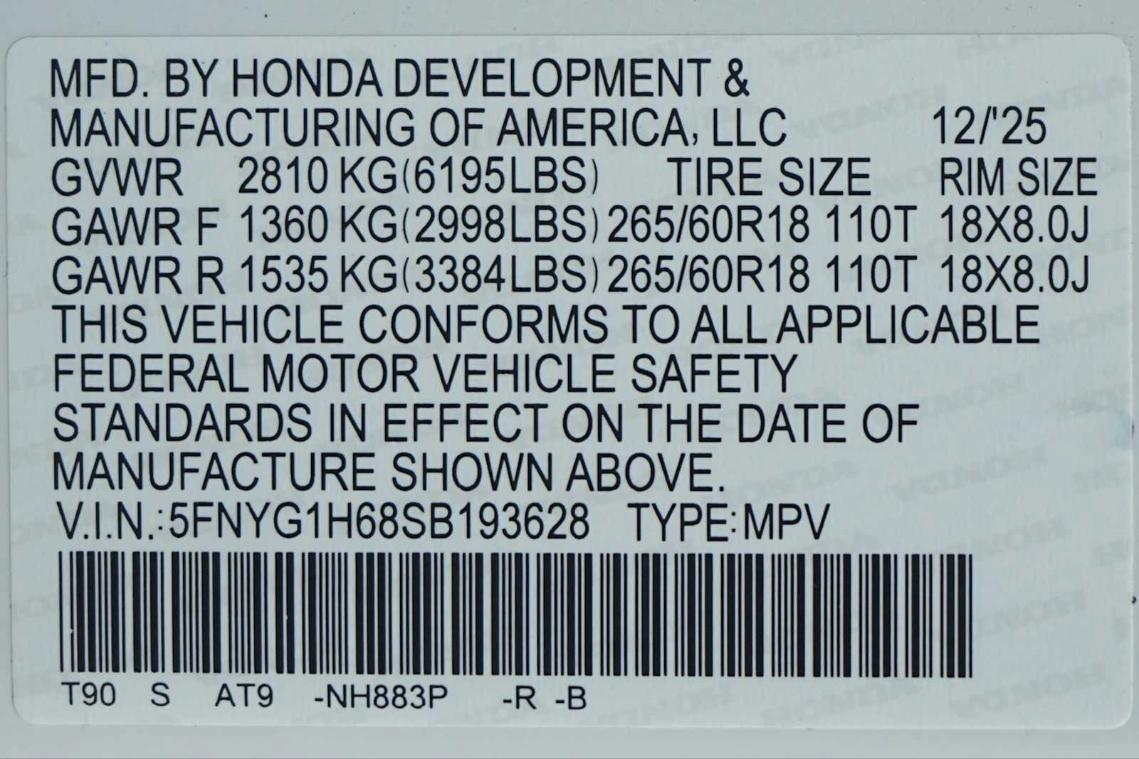 New 2025 Honda Pilot TrailSport image 21