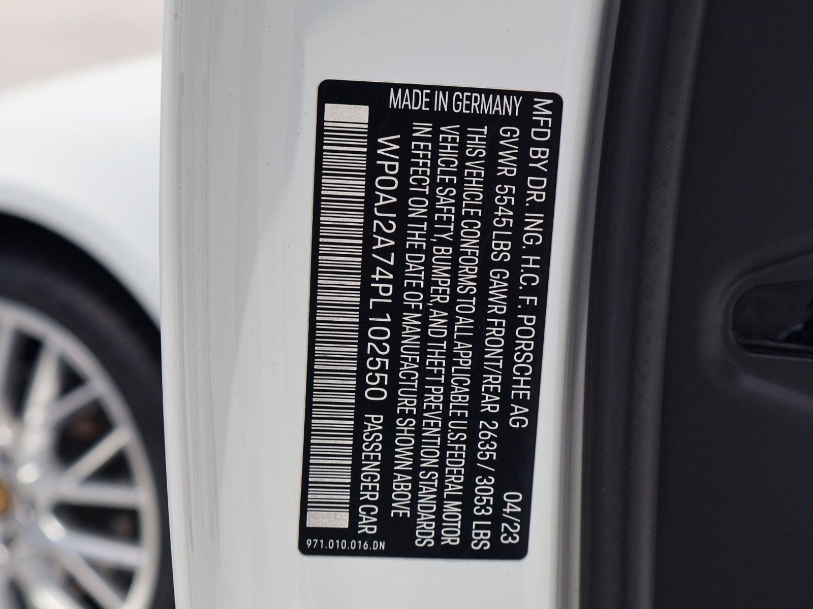 Certified 2023 Porsche Panamera Platinum Edition RWD image 29