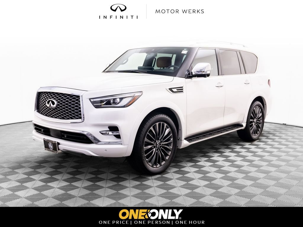 Used 2023 INFINITI QX80 Sensory w/ All-Season Package AWD/4WD image 1