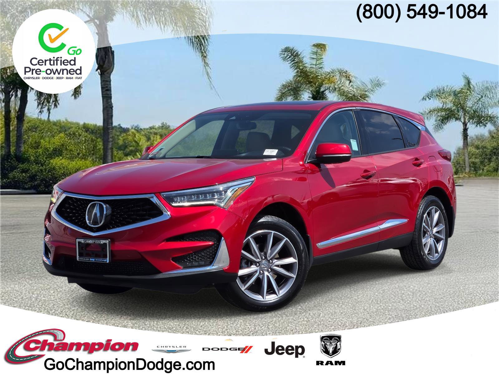 Used 2019 Acura RDX FWD w/ Advance Package image 1