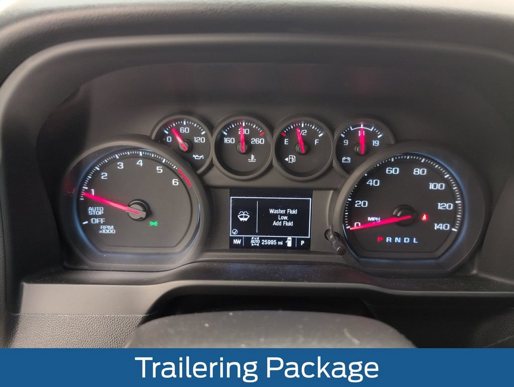 Used 2025 Chevrolet Silverado 1500 Custom Trail Boss w/ Turbomax Blackout Package AWD/4WD image 22