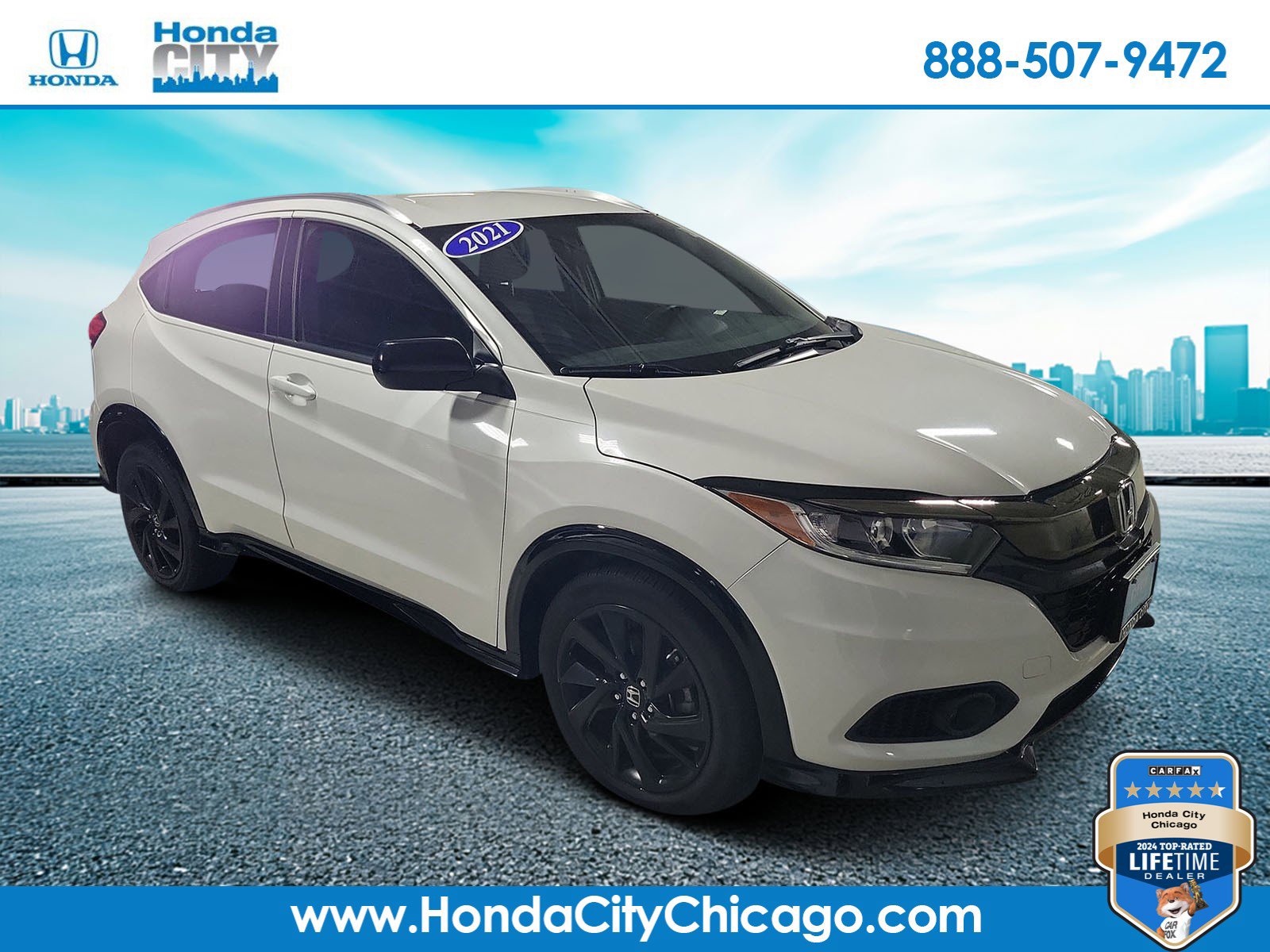 Used 2021 Honda HR-V Sport image 1