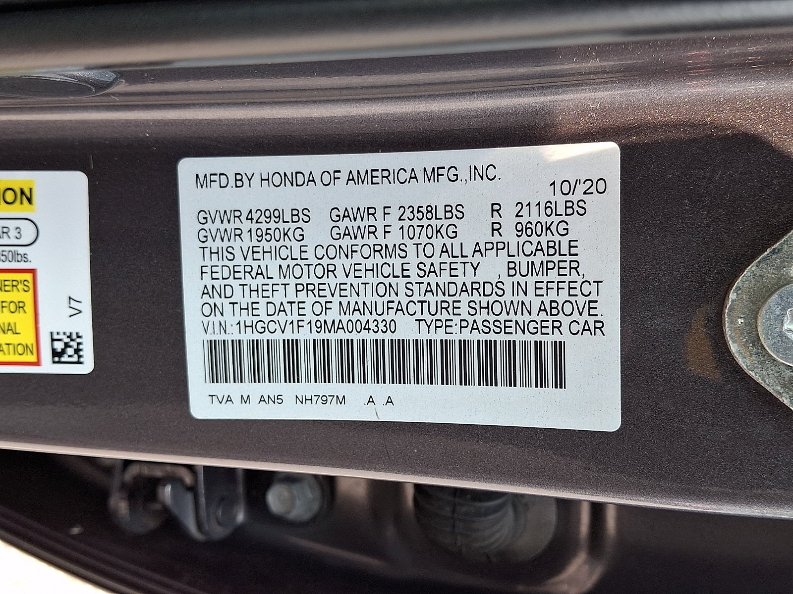 Used 2021 Honda Accord LX image 27