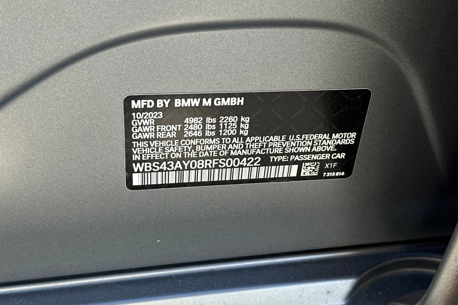 Used 2024 BMW M3 Competition w/ M Carbon Exterior Package AWD/4WD image 36