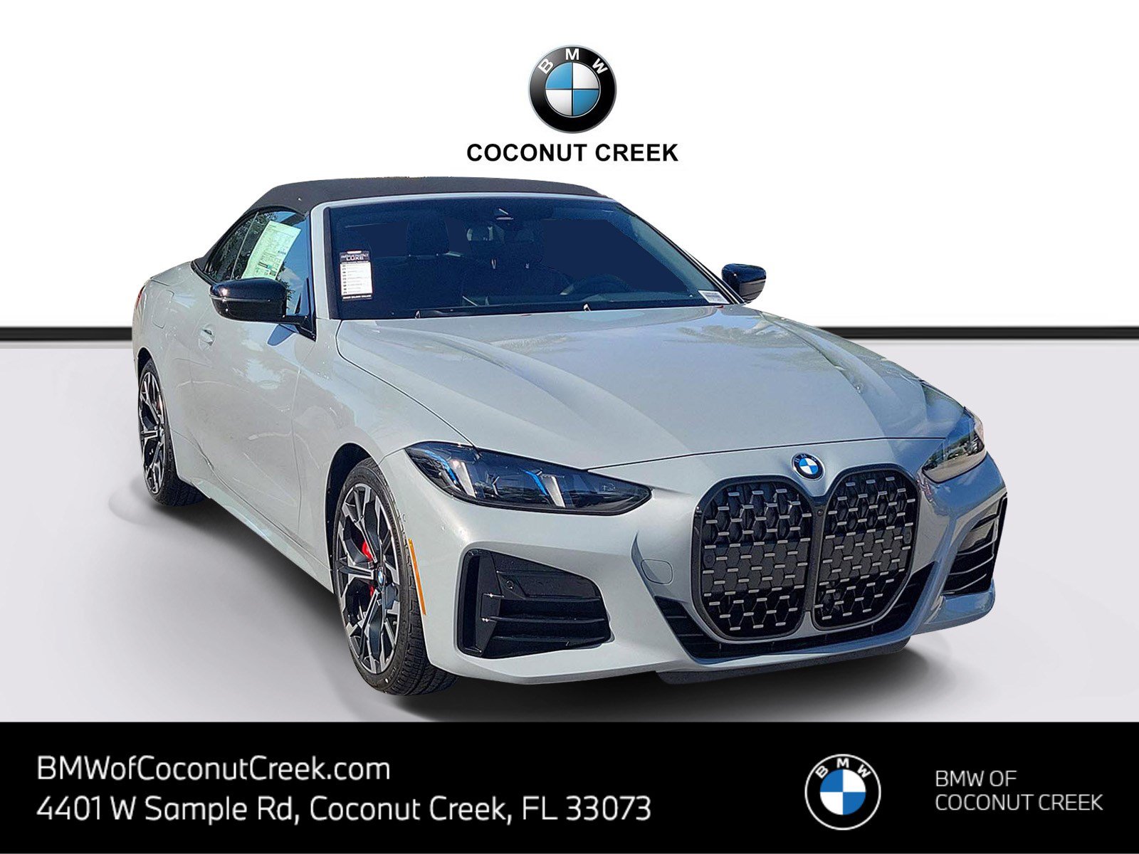 New 2026 BMW 430i Convertible w/ M Sport Package