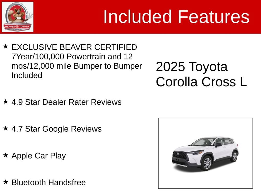 Used 2025 Toyota Corolla Cross L FWD image 4