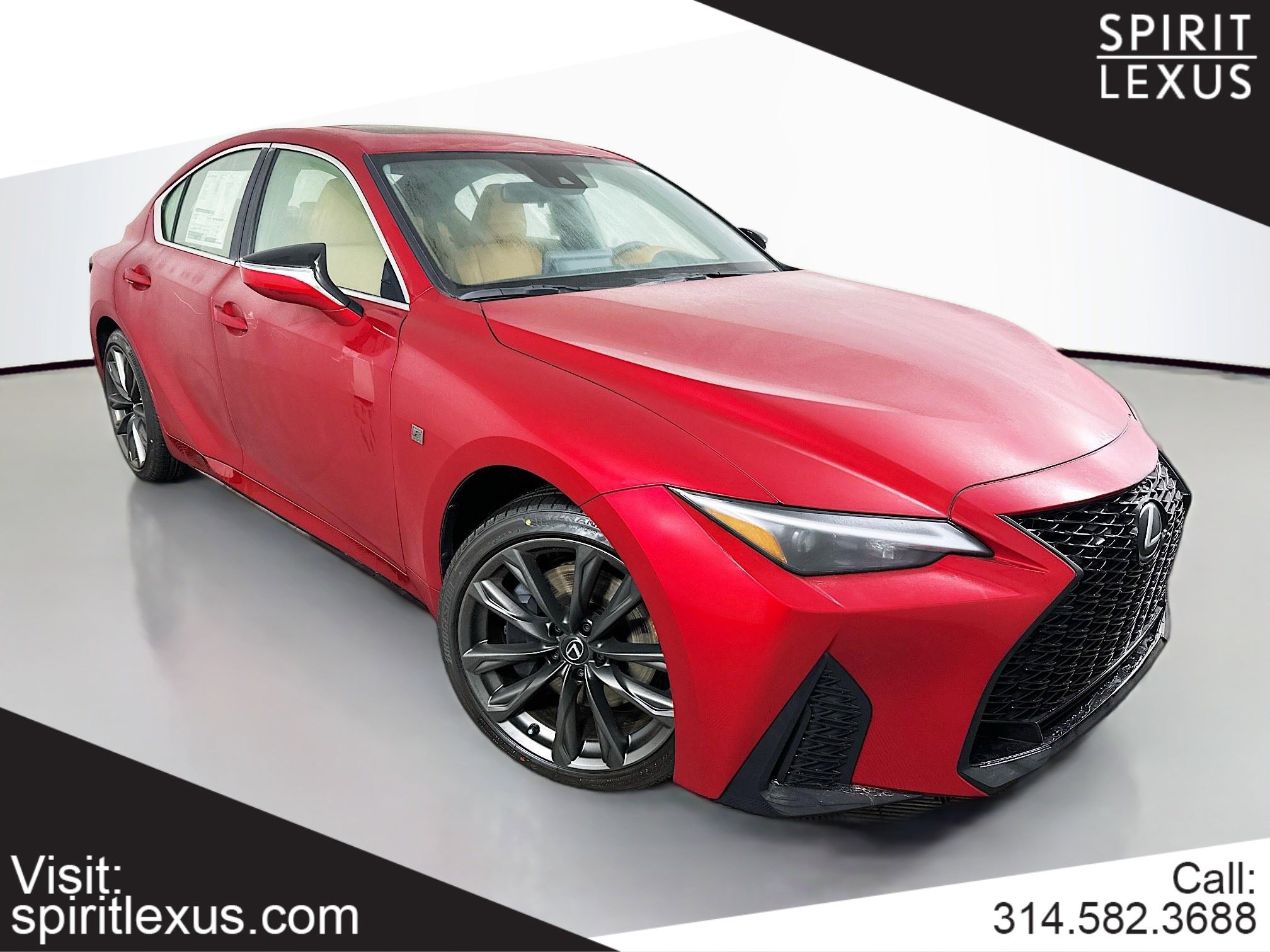 New 2025 Lexus IS 350 F Sport w/ Navigation Package image 1