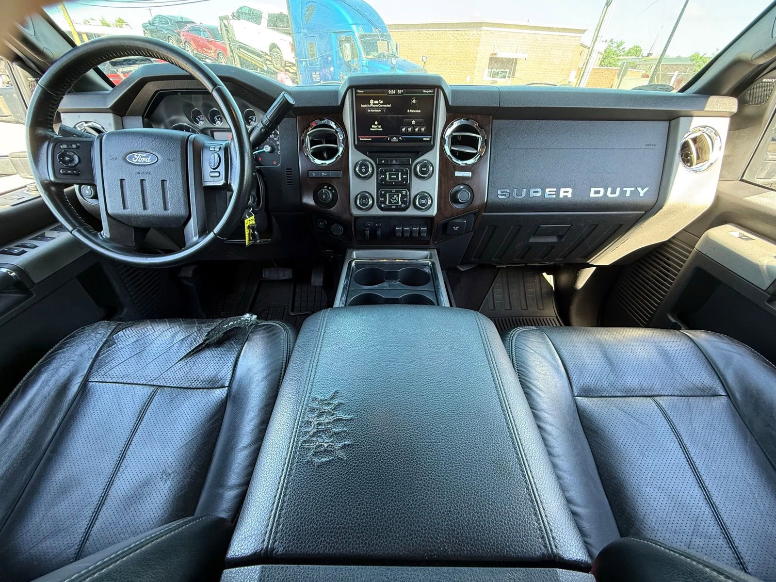 Used 2015 Ford F250 Lariat w/ Lariat Ultimate Package AWD/4WD image 14