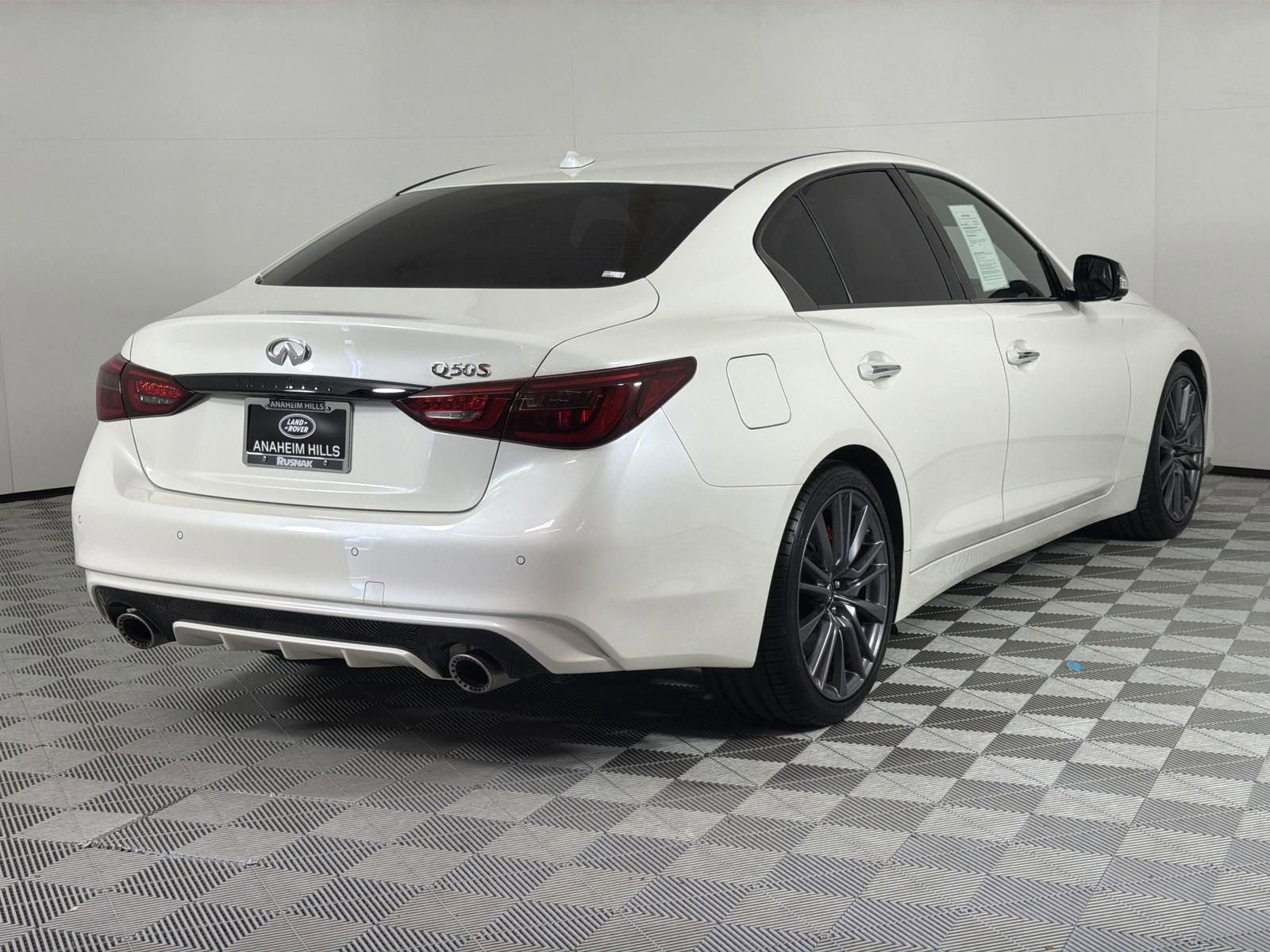 Used 2023 INFINITI Q50 Red Sport 400 image 4