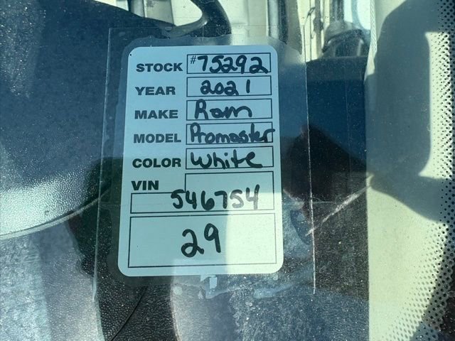 Used 2021 RAM ProMaster 1500 FWD image 33