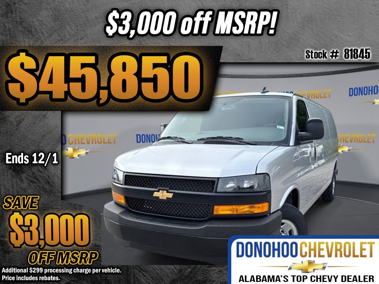 New 2025 Chevrolet Express 2500 Extended w/ Driver Convenience Package