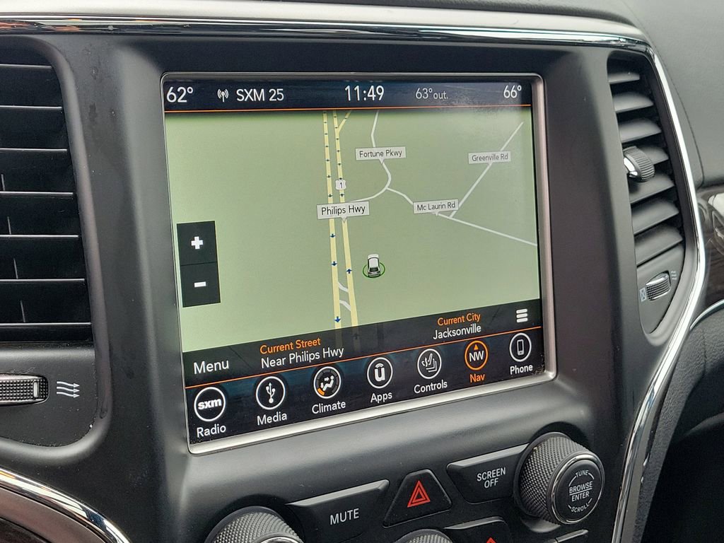 Used 2018 Jeep Grand Cherokee Overland AWD/4WD image 28