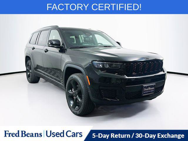 Certified 2025 Jeep Grand Cherokee L Altitude