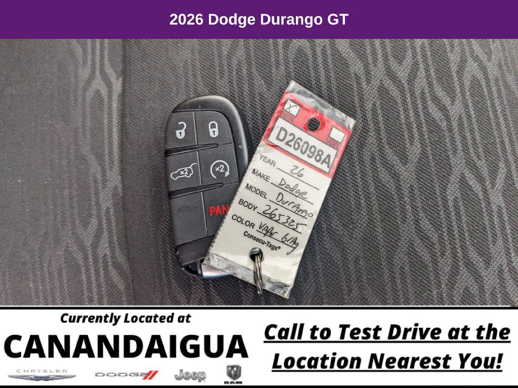 New 2026 Dodge Durango GT w/ Blacktop Package AWD/4WD image 32