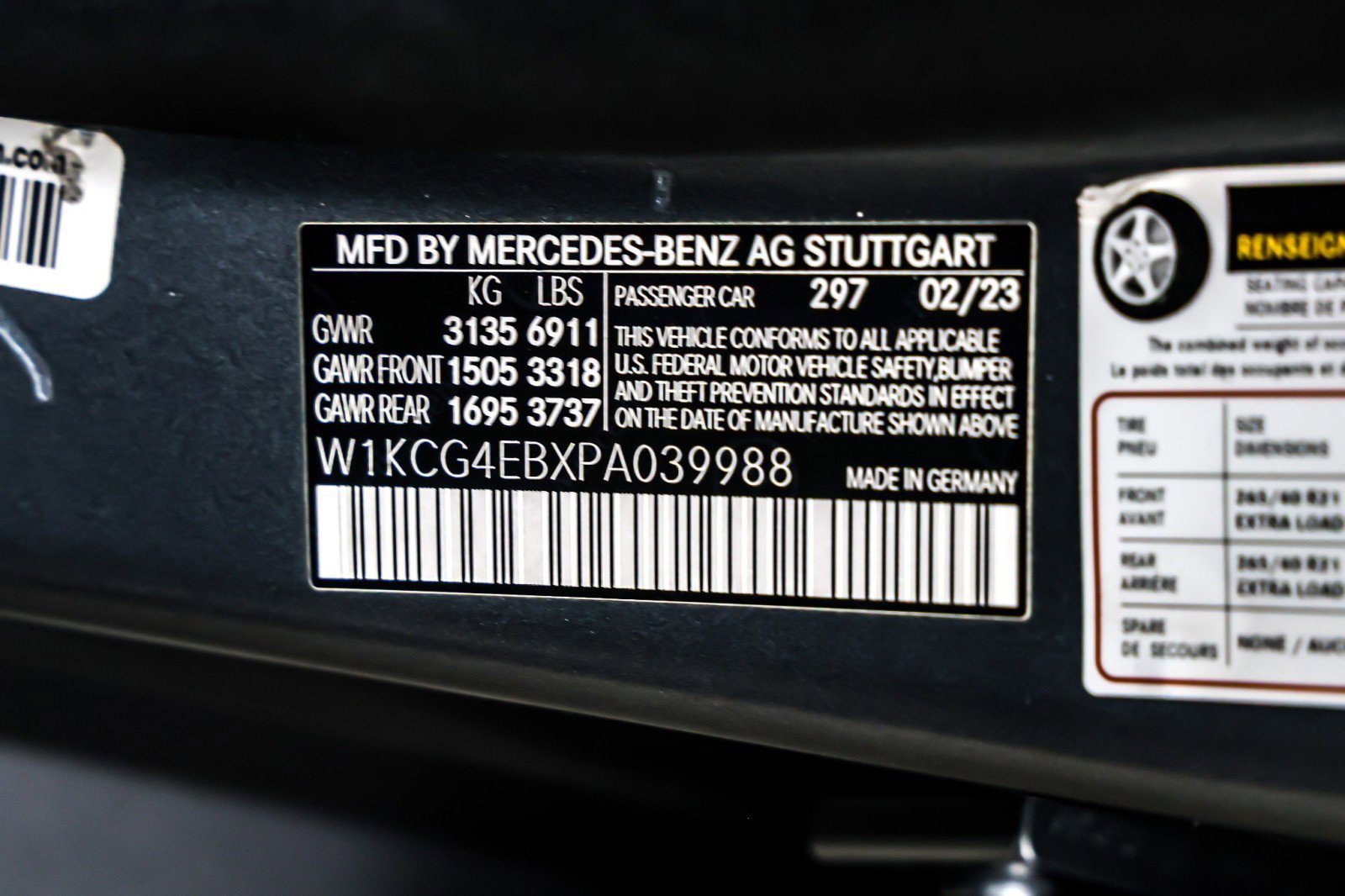 Used 2023 Mercedes-Benz EQS 580 4MATIC Sedan image 25