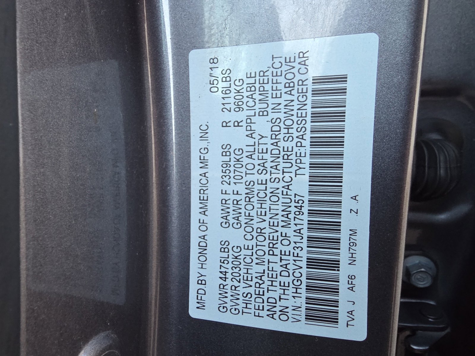 Used 2018 Honda Accord Sport image 30