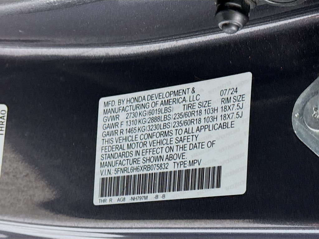 Used 2024 Honda Odyssey EX-L image 32