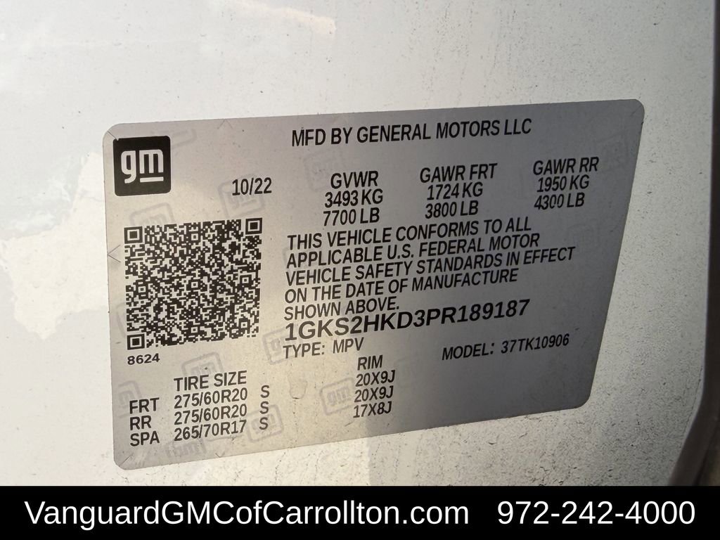 Used 2023 GMC Yukon XL AT4 w/ Technology Package AWD/4WD image 39