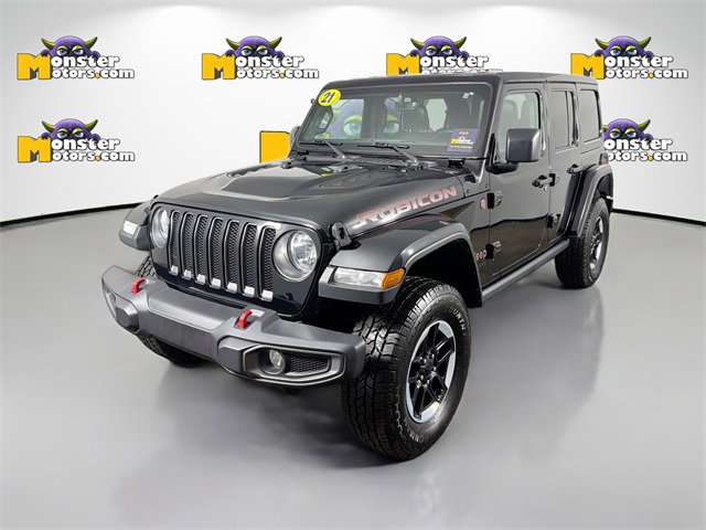 Used 2021 Jeep Wrangler Unlimited Rubicon w/ Uconnect 4C Nav & Sound Group