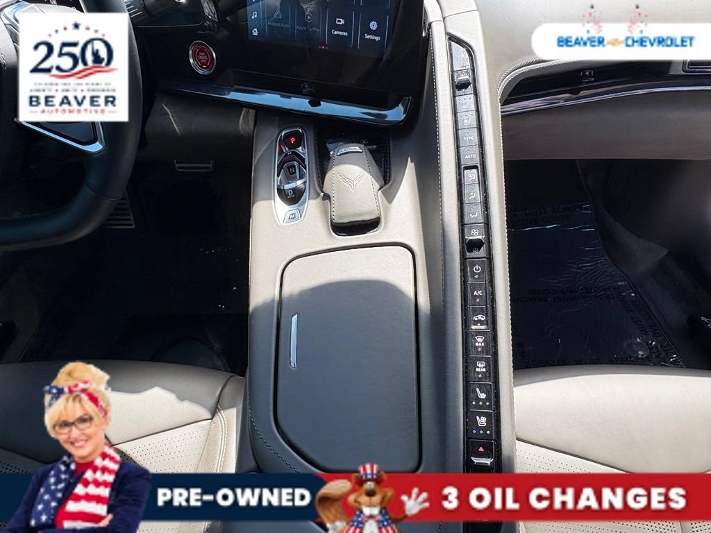 Used 2025 Chevrolet Corvette Stingray Premium Conv w/ Z51 Performance Package RWD image 21