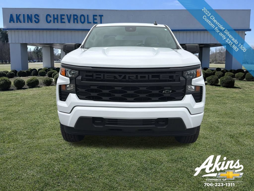 Certified 2023 Chevrolet Silverado 1500 Custom w/ LPO, Dark Essentials Package AWD/4WD video 2