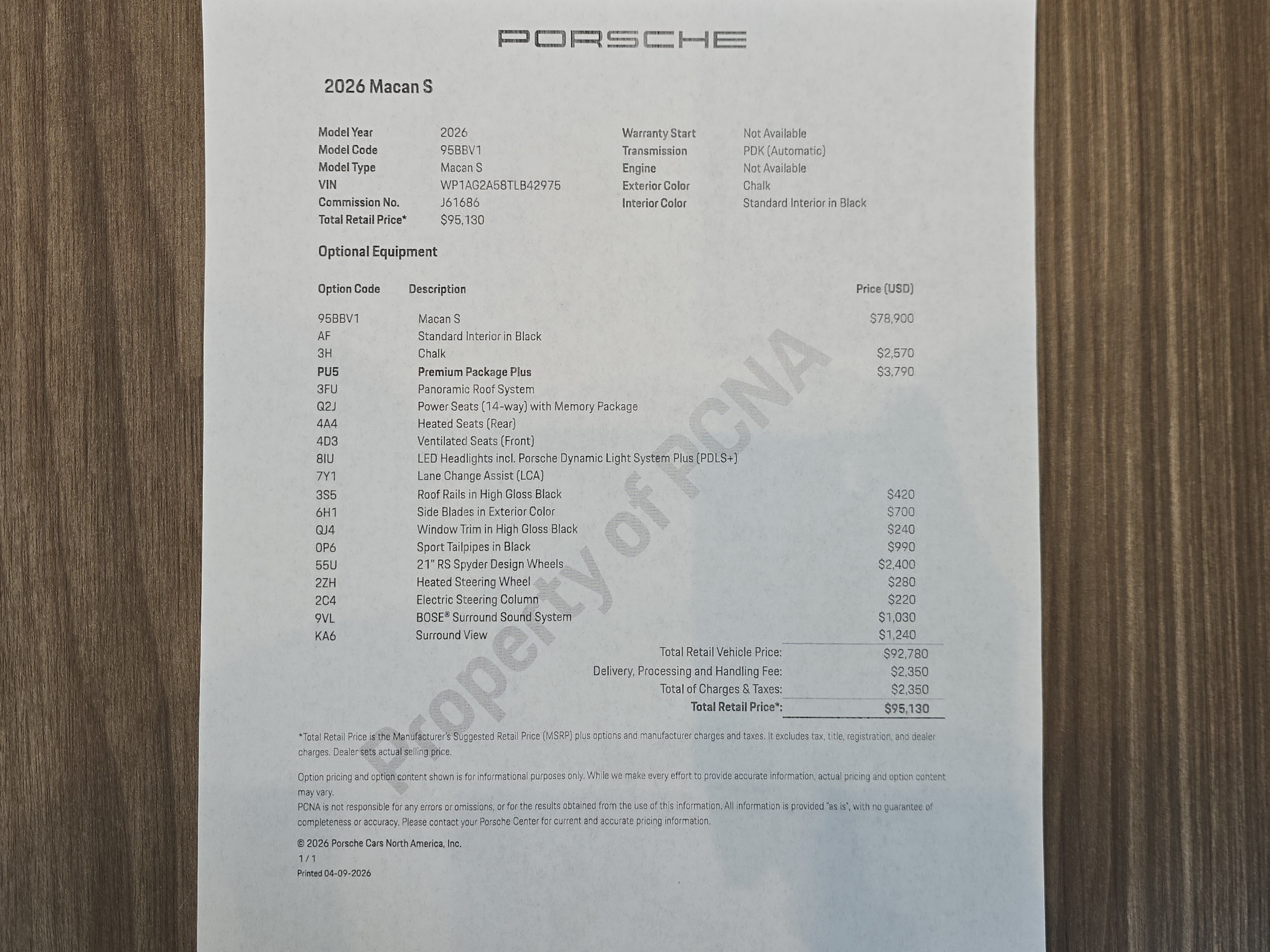 New 2026 Porsche Macan S AWD/4WD image 28