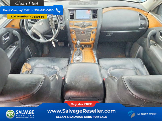 Used 2014 INFINITI QX80 4WD w/ Theater Package image 11
