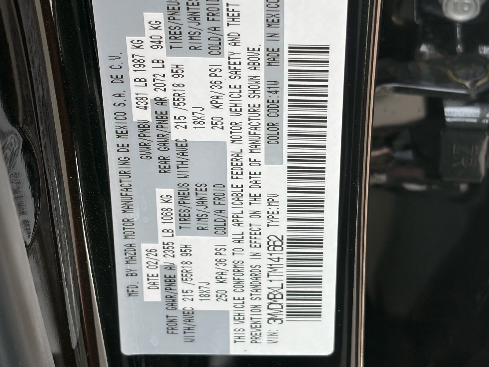 New 2026 MAZDA CX-30 Aire Edition AWD/4WD image 27