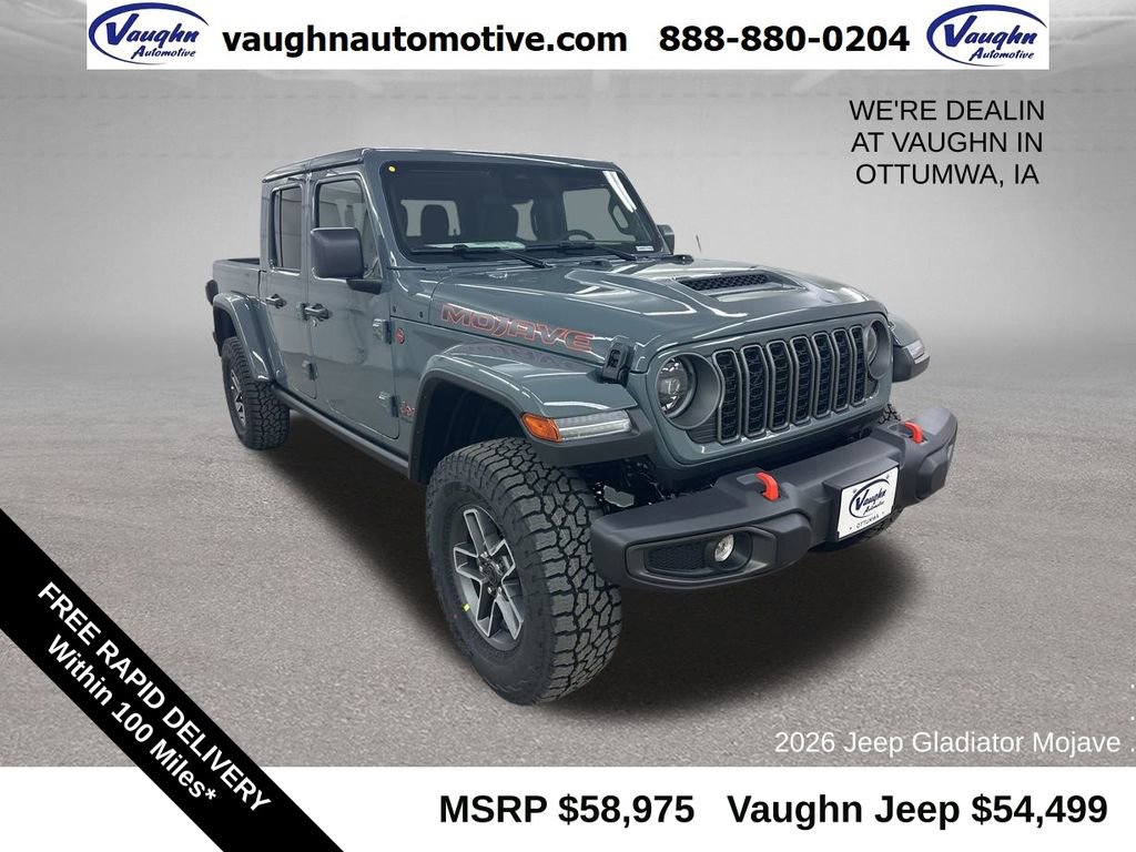 New 2026 Jeep Gladiator Mojave