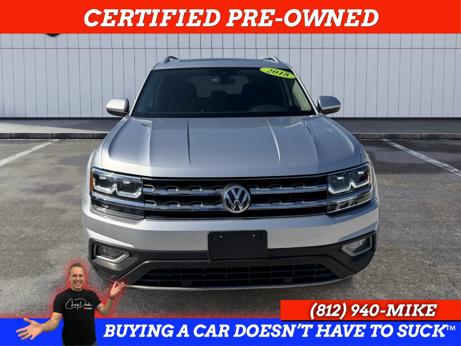 Used 2018 Volkswagen Atlas SEL AWD/4WD image 11