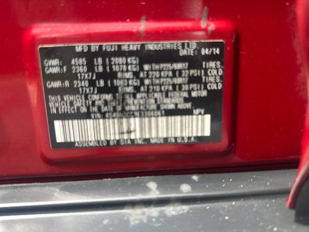 Used 2014 Subaru Outback 2.5i Premium AWD/4WD image 34