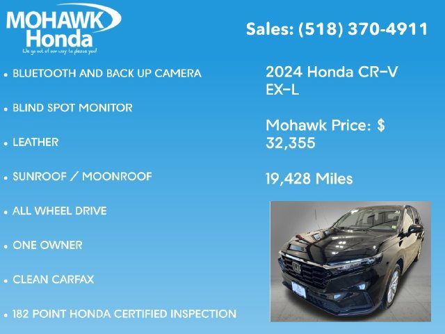 Certified 2024 Honda CR-V EX-L image 8
