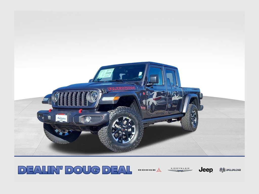 New 2026 Jeep Gladiator Rubicon w/ Steel Power Dome Hood Package
