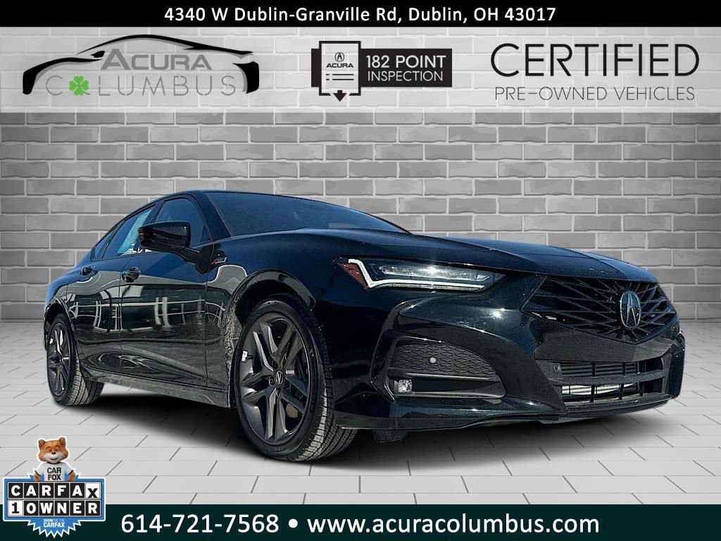 Certified 2025 Acura TLX SH-AWD w/ A-SPEC Pkg