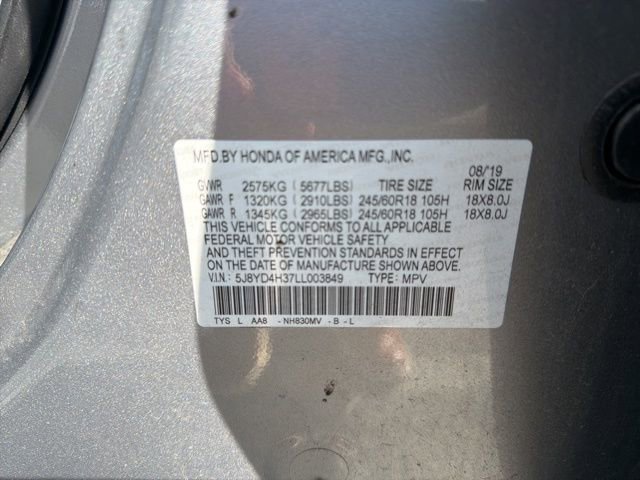 Used 2020 Acura MDX SH-AWD image 18