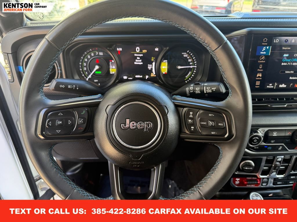Used 2024 Jeep Wrangler Unlimited Rubicon 4xe image 16