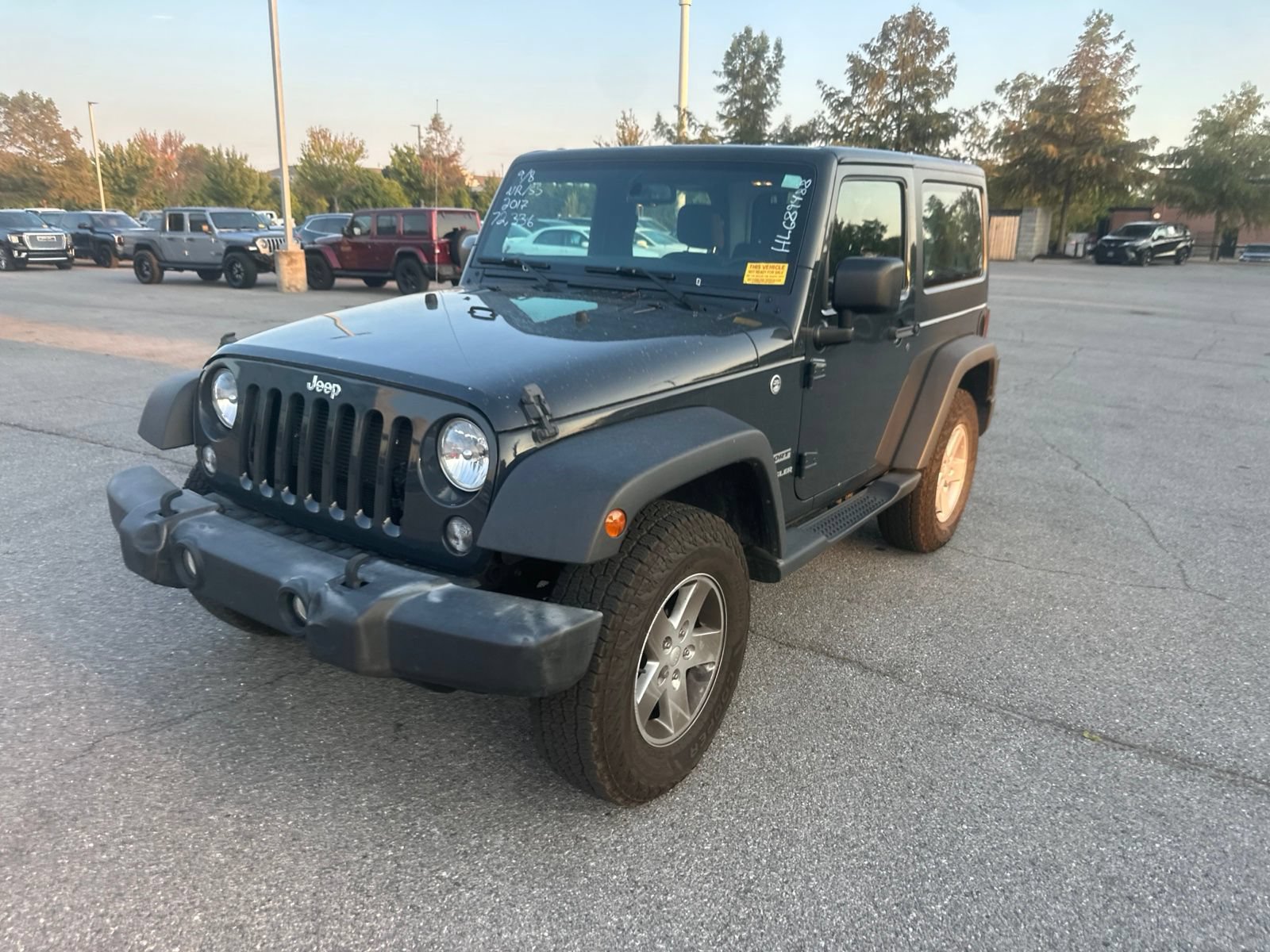 Used 2017 Jeep Wrangler Sport w/ Quick Order Package 24S