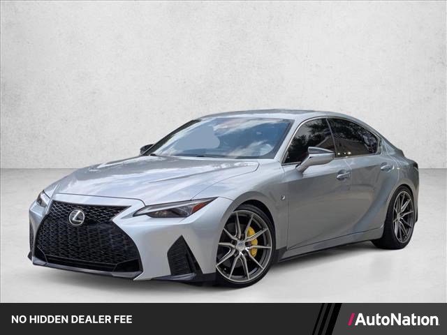 Used 2021 Lexus IS 350 F Sport w/ Accessory Package 2 RWD image 1