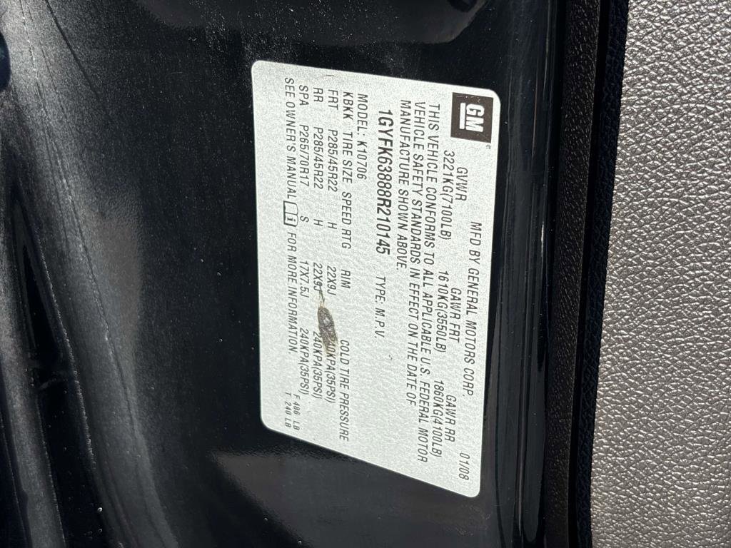 Used 2008 Cadillac Escalade AWD image 32