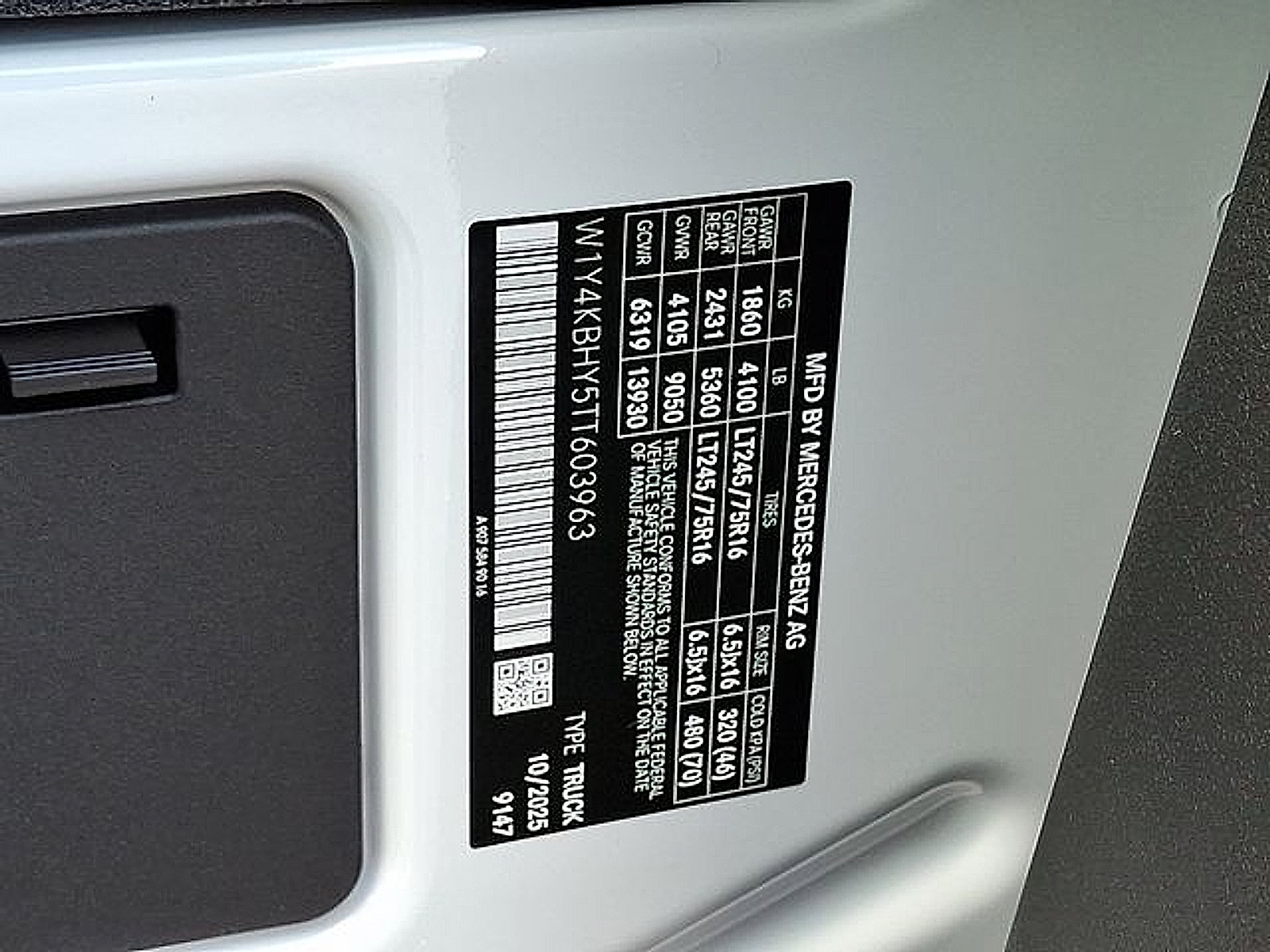Used 2026 Mercedes-Benz Sprinter 2500 image 27