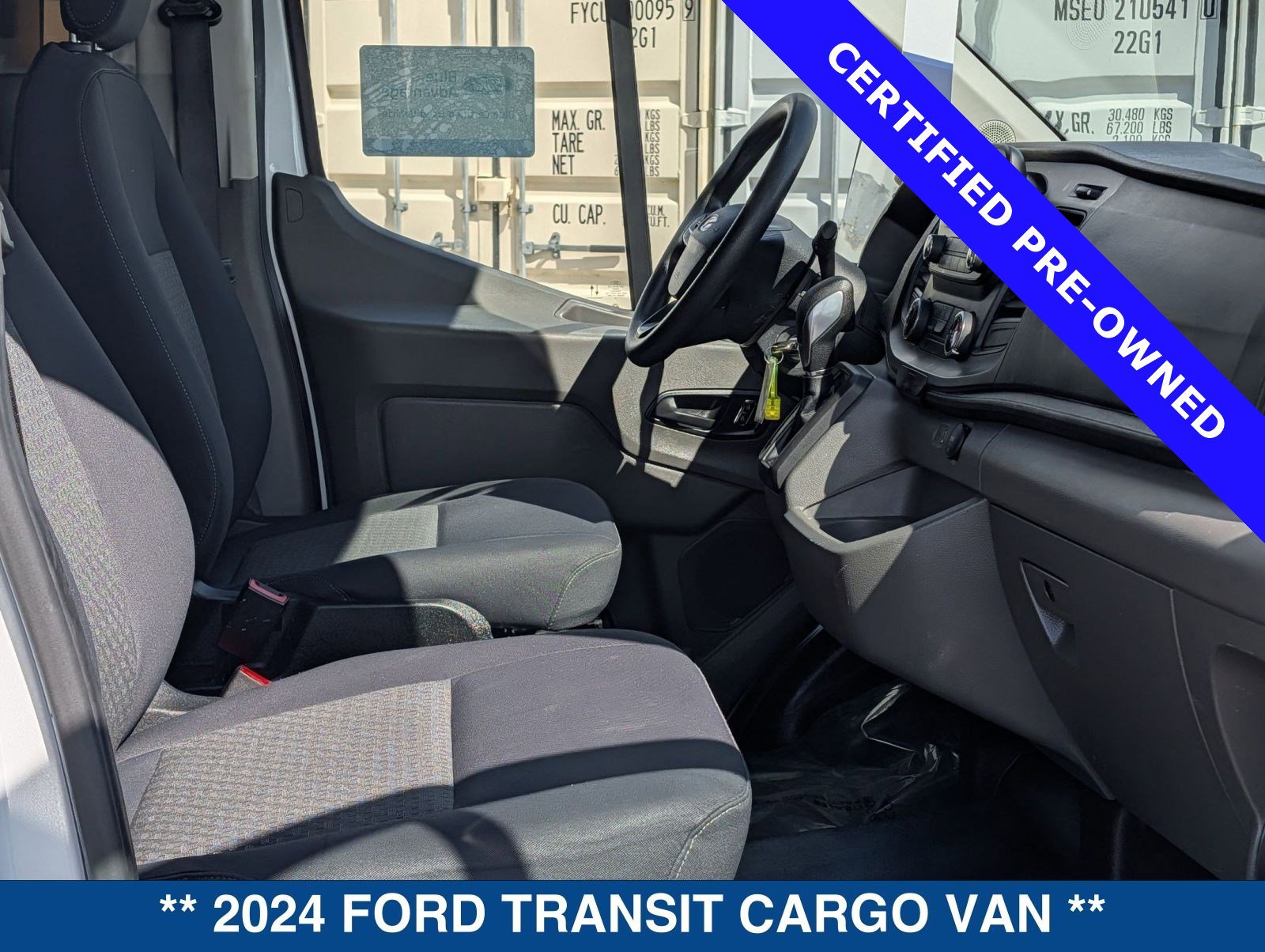 Certified 2024 Ford Transit 250 Low Roof w/ Exterior Upgrade Package RWD image 14