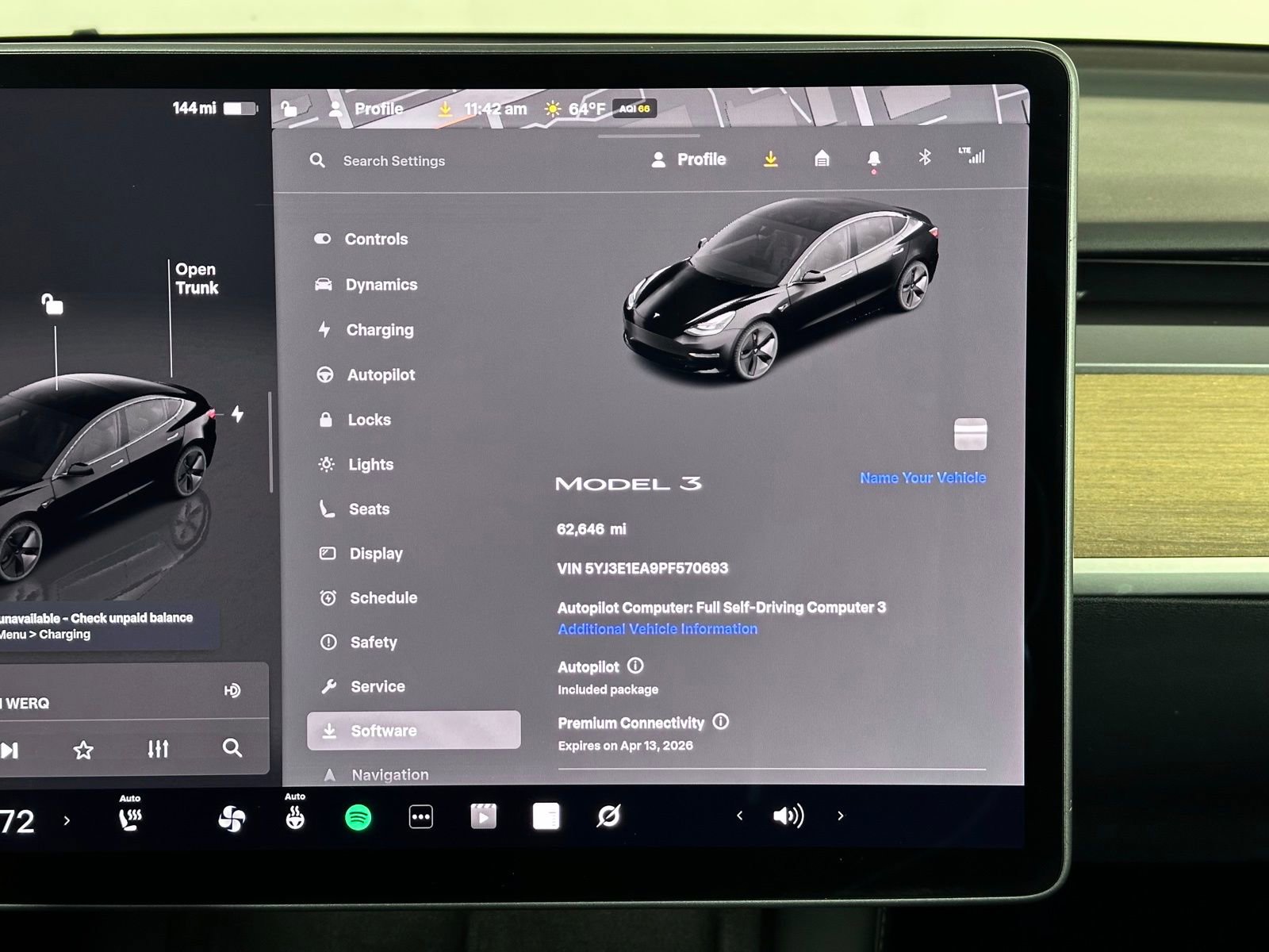 Used 2023 Tesla Model 3 Standard Range RWD image 3