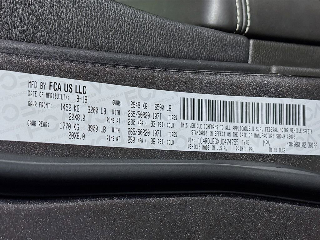 Used 2018 Dodge Durango Citadel w/ Technology Group image 38